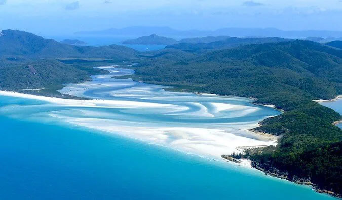 Sailing the Whitsundays in Australia
